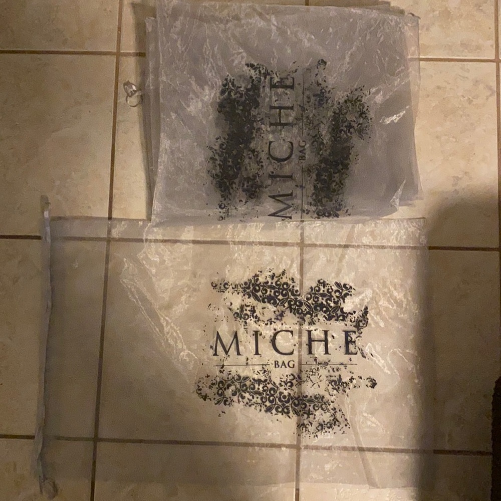 5 Miche Mesh Drawstring Storage Bags